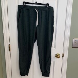 Vuori Women's  Green Jogger Pants with Light Drawstring